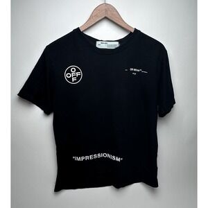 Off-White Star Arrow Skate T-Shirt Youth XL Black T-shirt